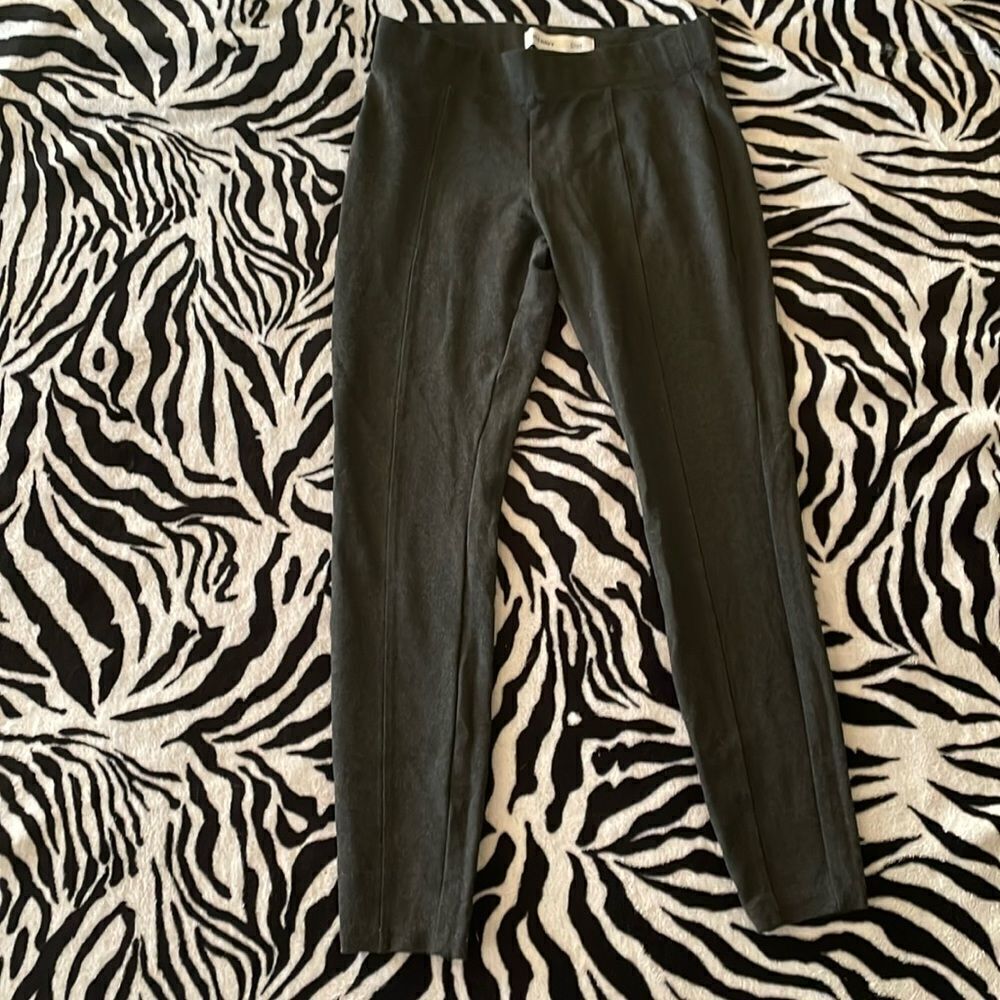 Old navy Stevie high rise grey thick leggings size small